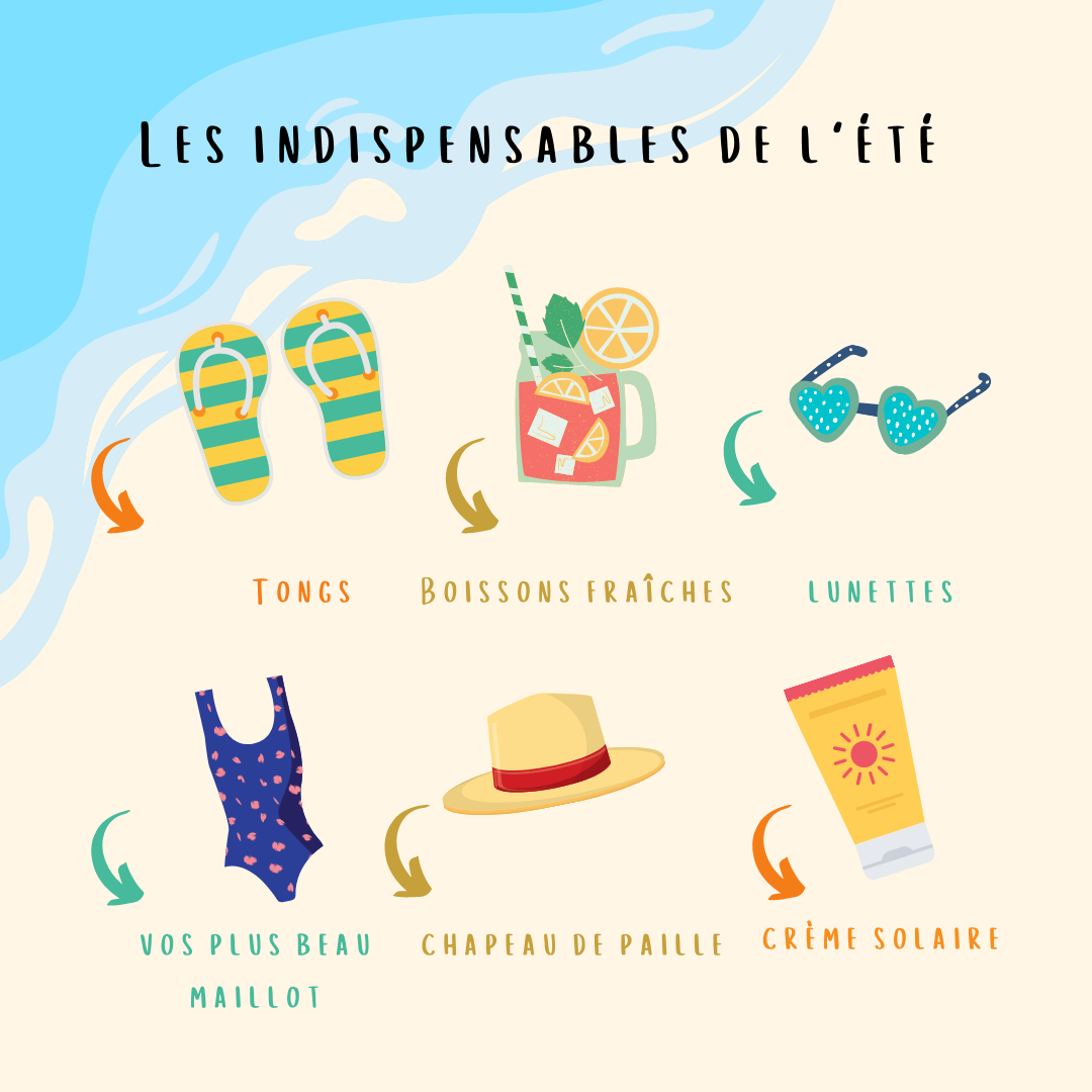 les indispensables de l'été
