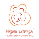 Logo virginie lespingal - Fleurs de Bach et Lactation IBCLC