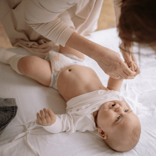 Cycle de massage pour bébé