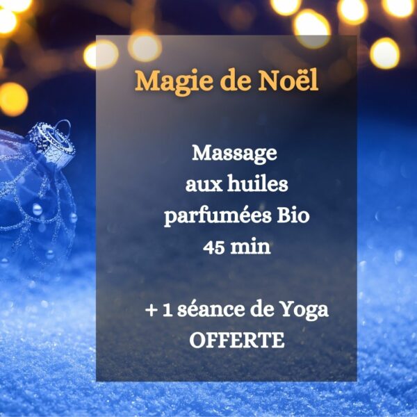 Rêve de Noël 2024 : Massage 45 min