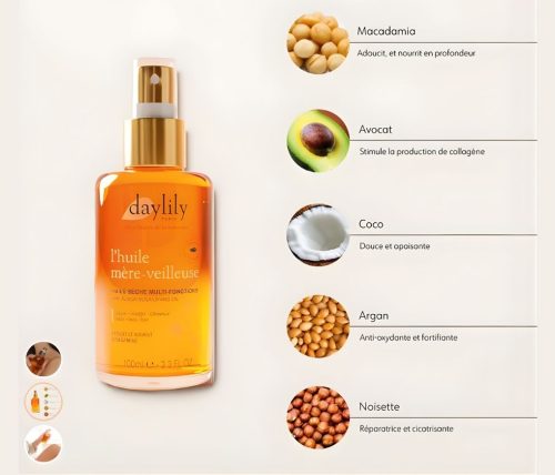 huile merveilleuse Daylily mamZEN